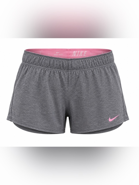 Nike Pants - Nike Women’s Gray Athletic Shorts with Pink Swoosh